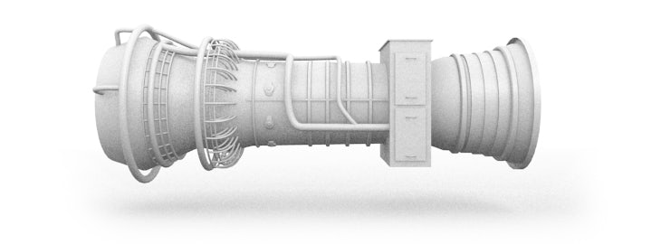 Trillingsmetingen / vibratiemetingen bij gasturbine