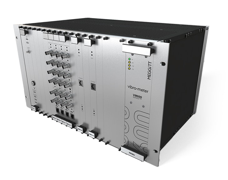 VM600Mk2 second-generation vibration protection and monitoring system for critical machinery.